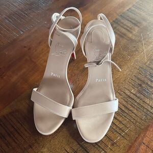 Christian Louboutin Nude Sandals